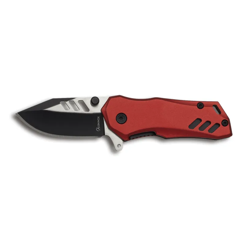 Σουγιας, Pocket Knife. Blade 5 cm · Rojo