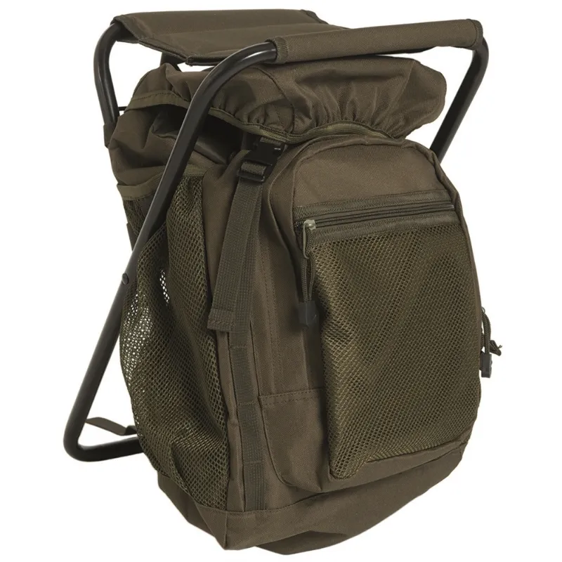 Backpack with Chair · Verde / OD