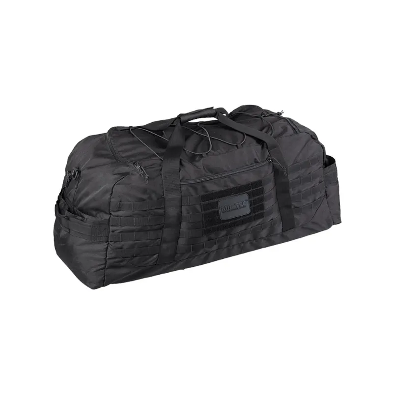 US Combat Parachute Cargo Bag Large · Negro