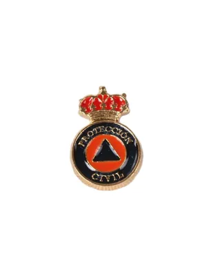 Pin Protección Civil Metálico para Voluntarios