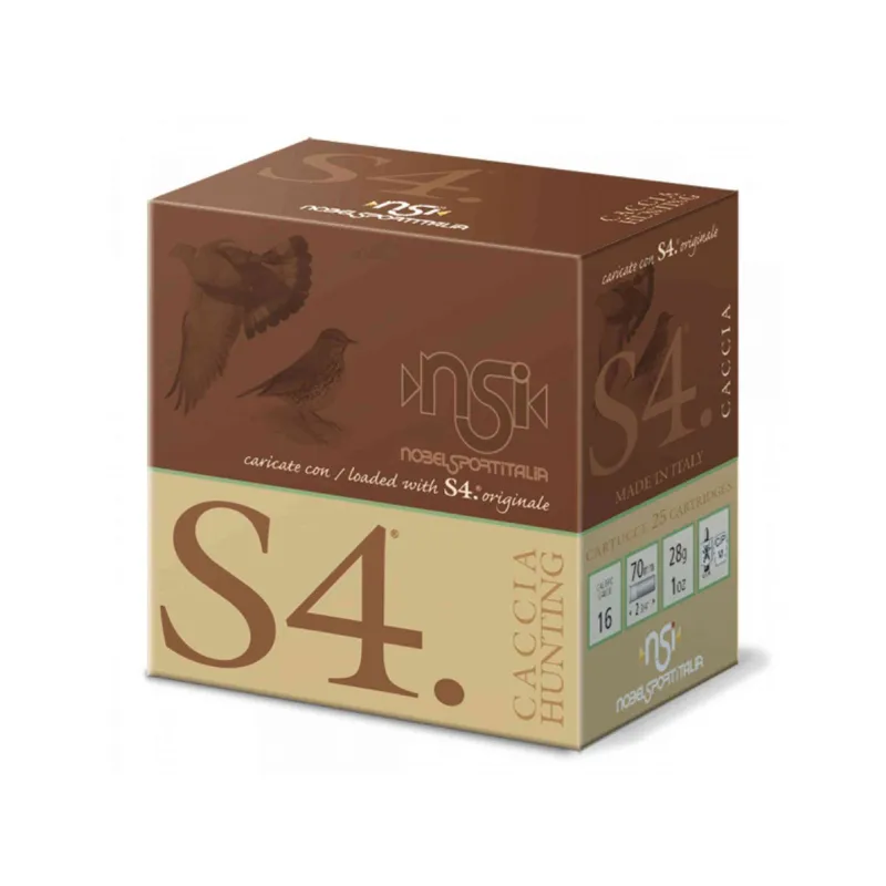 S4, Φυσίγγια Nsi (Nobel Sport)