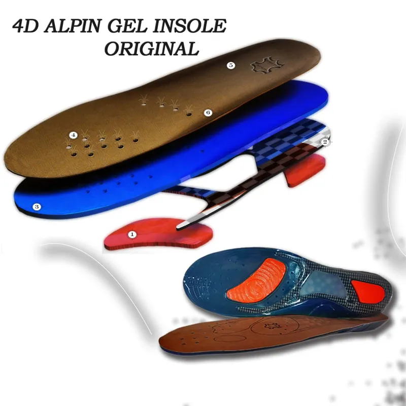 Ανατομικός Πάτος Σιλικόνης 4D ALPIN