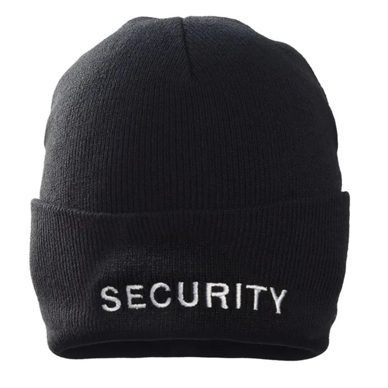 Σκούφος Διπλός Με Κέντημα Security