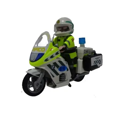 Muñeco Guardia Civil de Tráfico con Moto