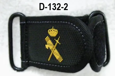 Hebilla Velcro Guardia Civil para Cinturón Policial