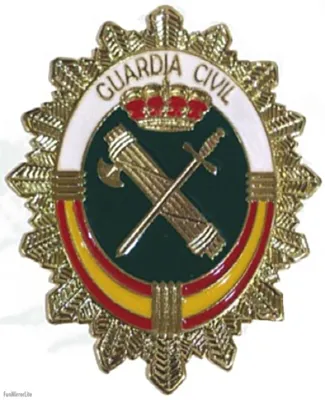 Chapa Guardia Civil Nueva Vertical