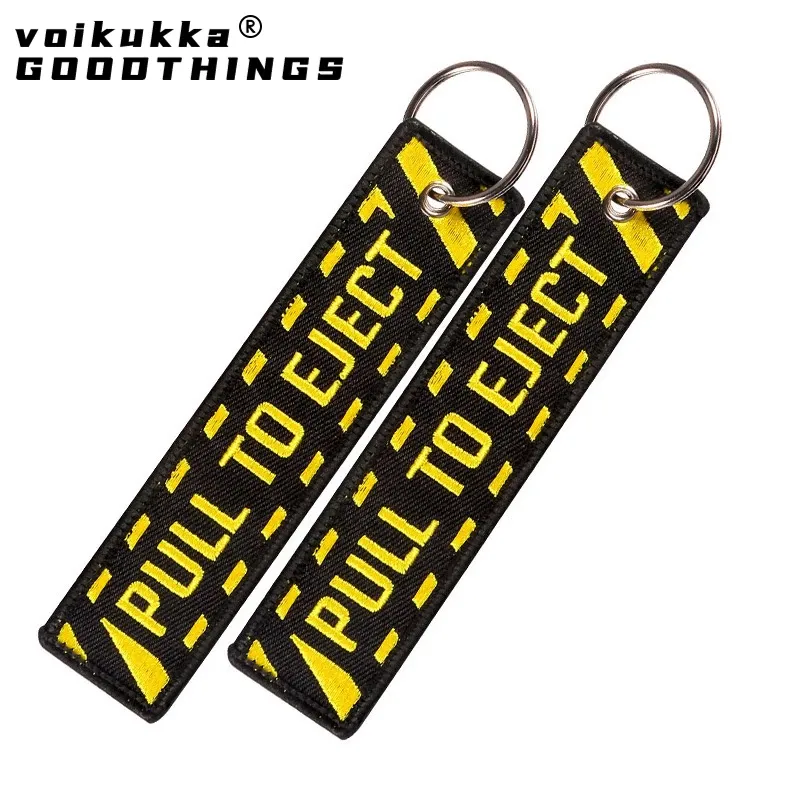 Pull to Eject Keychain
