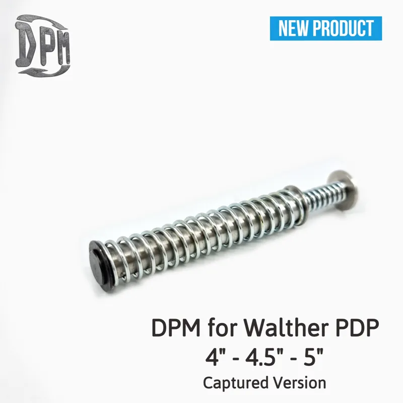 Walther PDP 4″ – 4.5″ – 5″ Captured Version · Negro