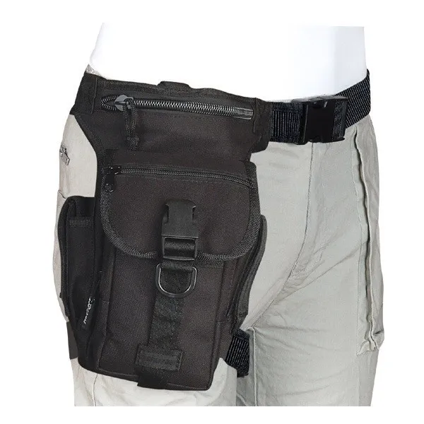 Bolso Riñonera Multibolsillo · Negro