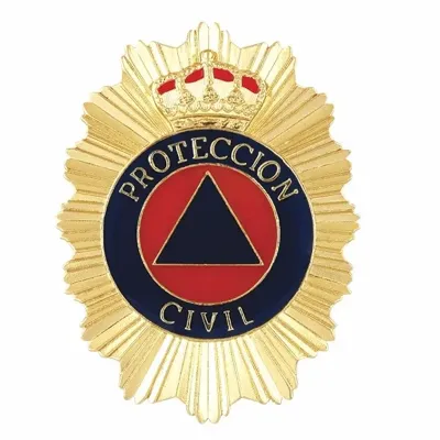 Placa Protección Civil para Cartera