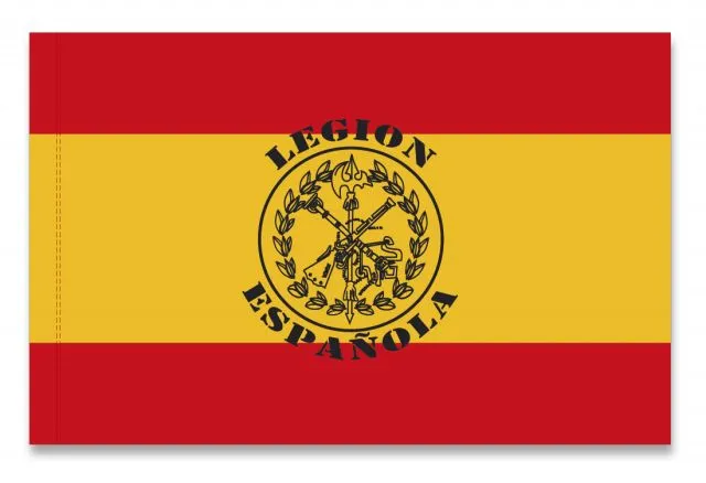 Bandera España Legión (100×70)