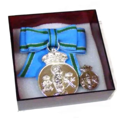 Medalla Señora Virgen del PILAR
