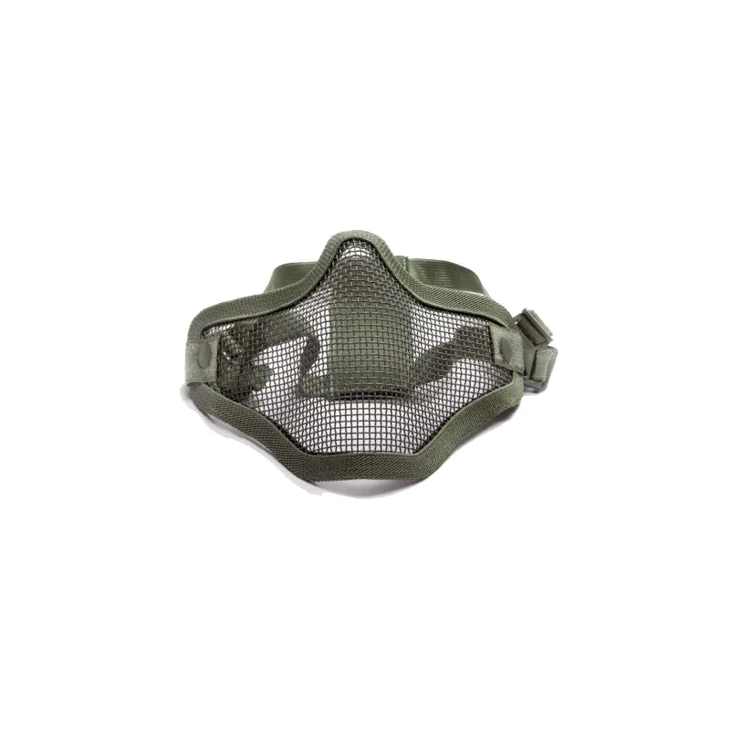ΜΑΣΚΑ Μεταλλική, Μισή, Πράσινη OD Green · Od green
