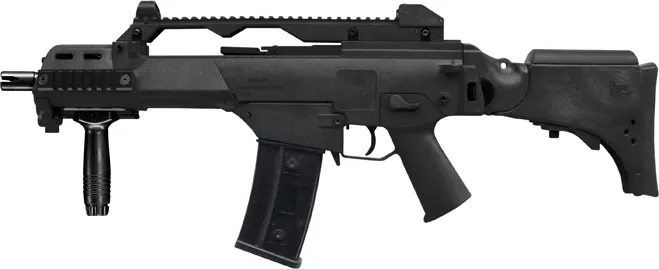Απομίμηση Οπλοπολυβόλου Heckler & Koch G36 CV · Negro