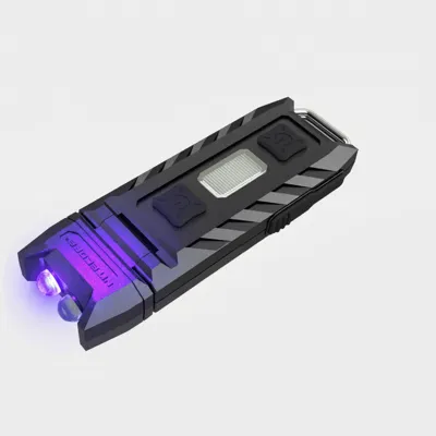 EDC con Clip Thumb LEO 45 Lum. con UV - Nitecore