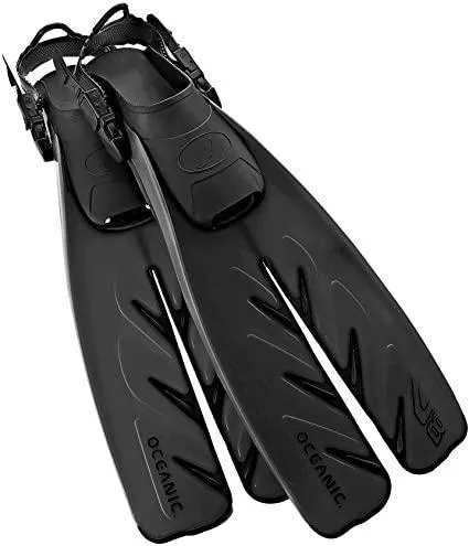 Oceanic V8 Split Strap Scuba Diving Fins
