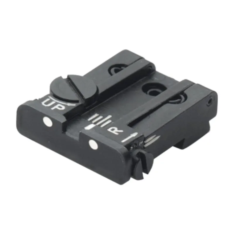 Ρυθμιζόμενο Πίσω Σκοπ. Glock · Negro