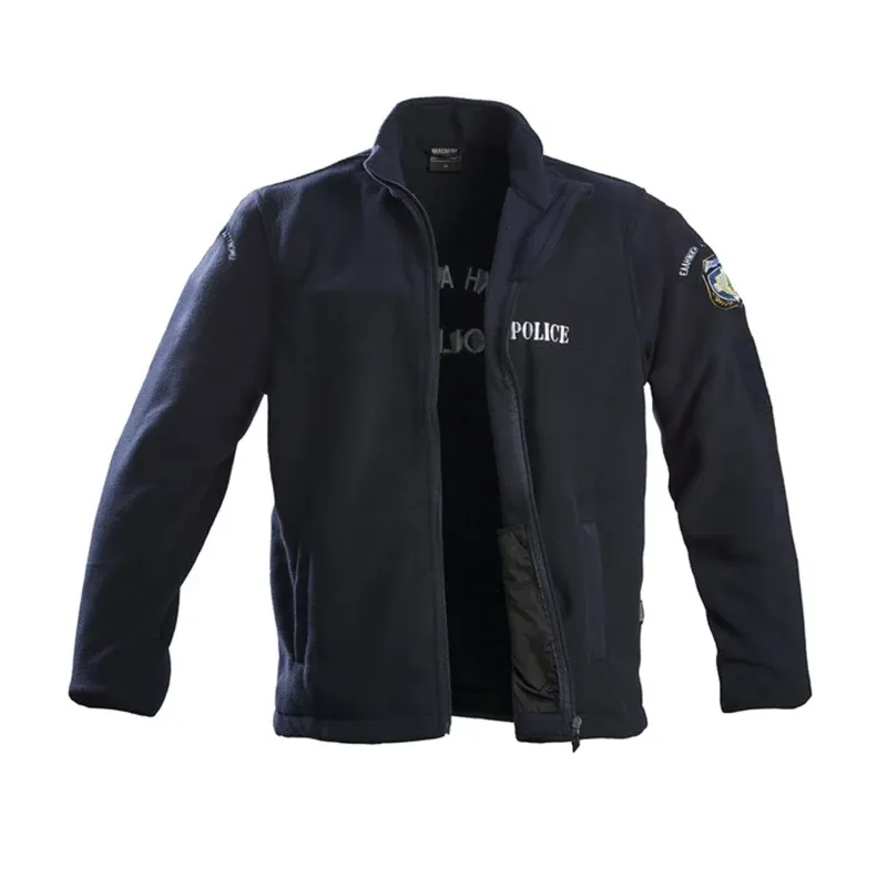 Ζακέτα Fleece Survivors Με Κέντημα Αστυνομίας