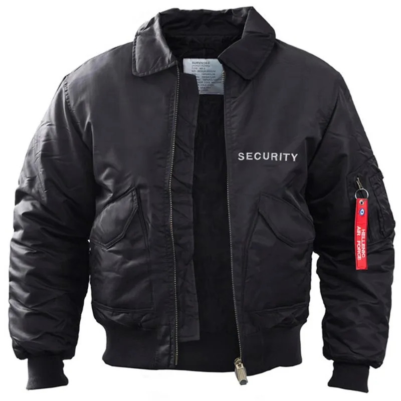 Φλαι Τζάκετ Με Κέντημα Security