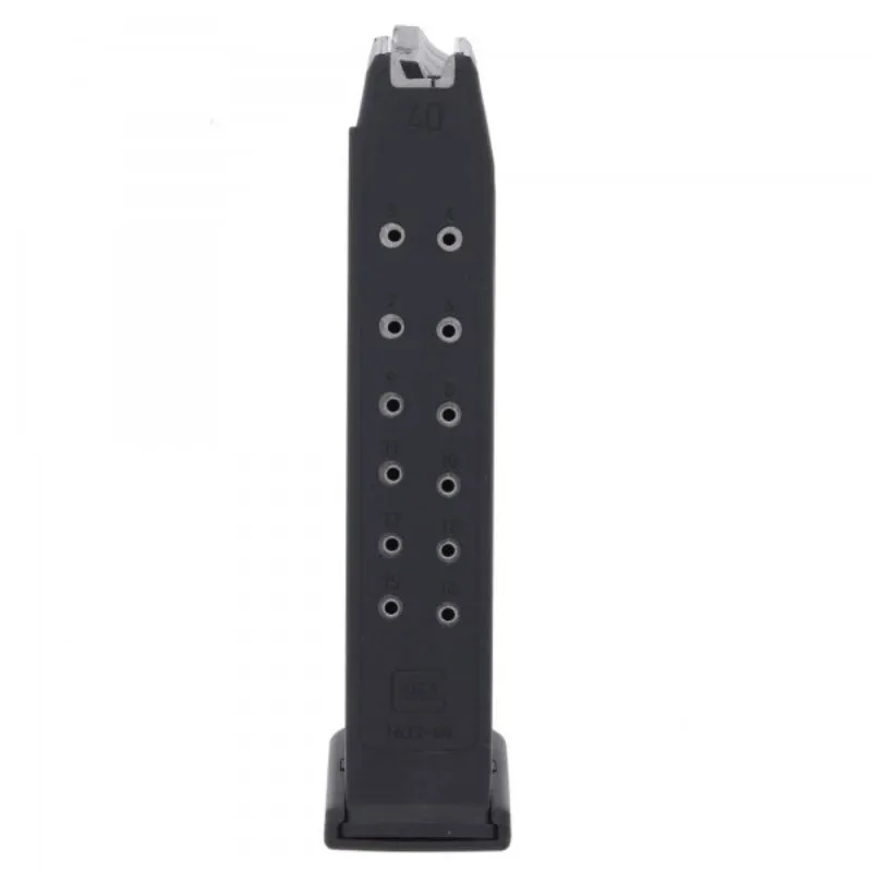 Γεμιστήρα Glock 40CAL. 15ROUNDS · Negro