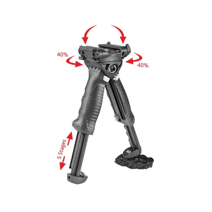 T-Pod G2 – Rotating Tactical Foregrip Bipod