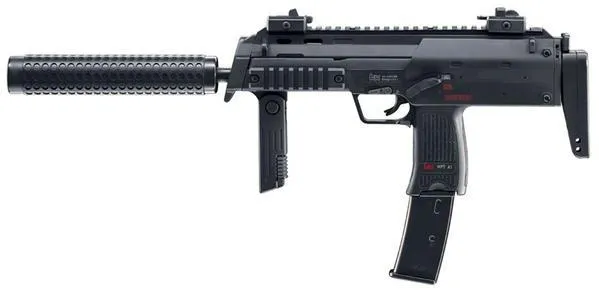 Απομίμηση Οπλοπολυβόλου Heckler & Koch MP7A1 SWAT · Negro
