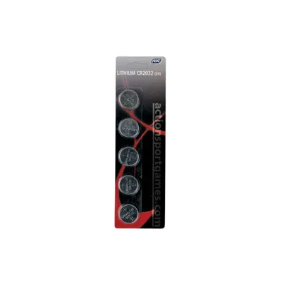 Lot de 5 Piles Lithium CR2032 3V - ASG