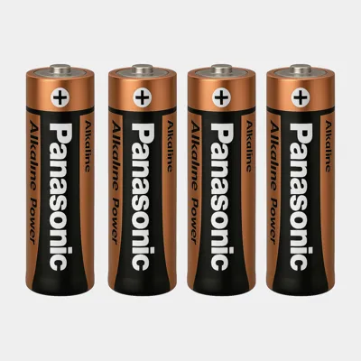 Pack de 4 Pilas Alcalinas AAA - Panasonic