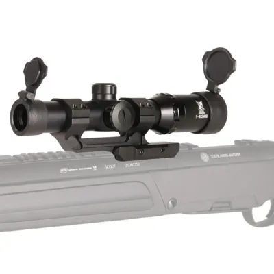 Lunette Short Dot LPVO 1-4X24RG - Delta Armory