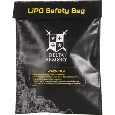 Sac Ignifugé Protection Batterie LIPO - Delta Armory