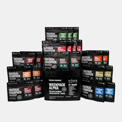 Caja de Supervivencia 7 Días Weekpack Alpha - Tactical Foodpack