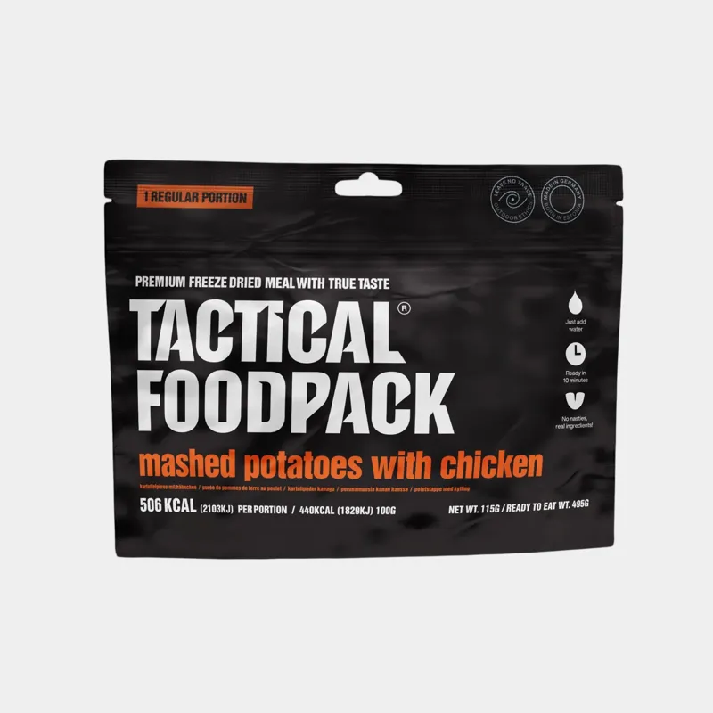 Tactical Foodpack Pollo con Puré de Patatas