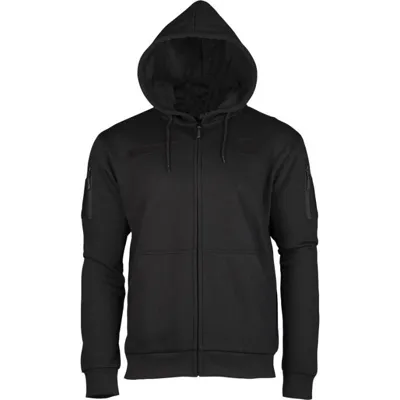 Sweat Tactique a Capuche Zip - Miltec