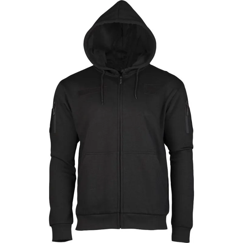 MilTec Sweat Tactique a Capuche Zip