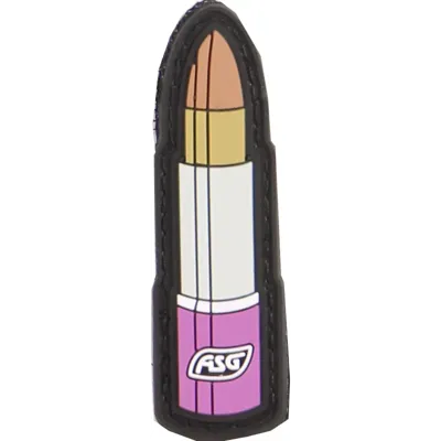 Patch Bullet Lipstick - PVC Velcro - ASG