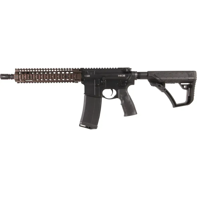 Double Eagle Daniel Defense MK18 Gaz · Negro