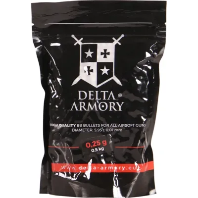 Sachet 2000 Billes 0.25g - Delta Armory
