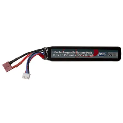 Batterie LIPO Stick 11.1V - 1450mAh - 30C - T-Dean - ASG