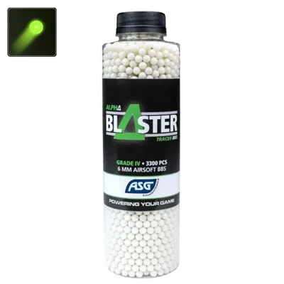 Bouteille 3300 Billes Tracantes Alpha Blaster - ASG