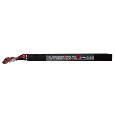 Batterie LIPO Stick 11.1V - 1000mAh - 25C - T-Dean - ASG
