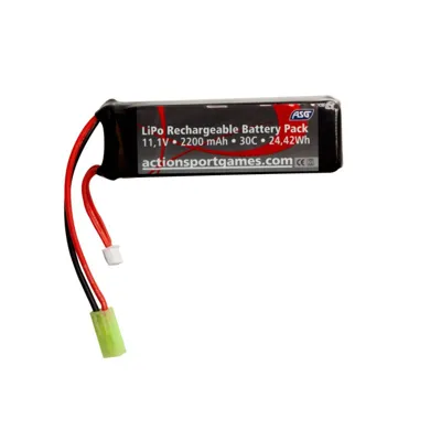 Batterie LIPO Stick 11.1V - 2200mAh - 30C - Tamiya - ASG