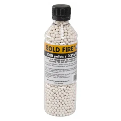 Bouteille 3000 Billes 0.25g Fire - ASG