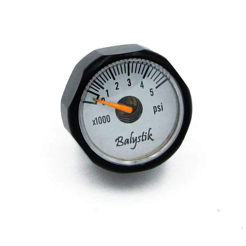 Balystik Manometre pour Regulateur HPA - 5000PSI · Negro