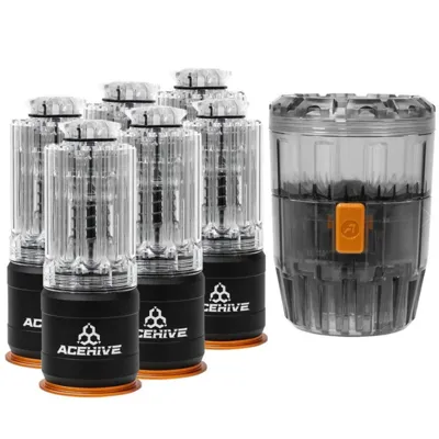 Smach Pack 6 Grenades Acehive 40mm Gaz 80 Billes & Spawner - Acetech