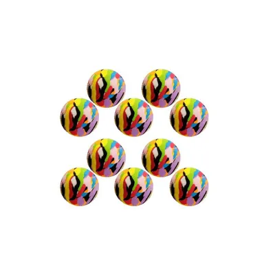 Lot de 10 Balles en Mousse Grenade Matrix - T238