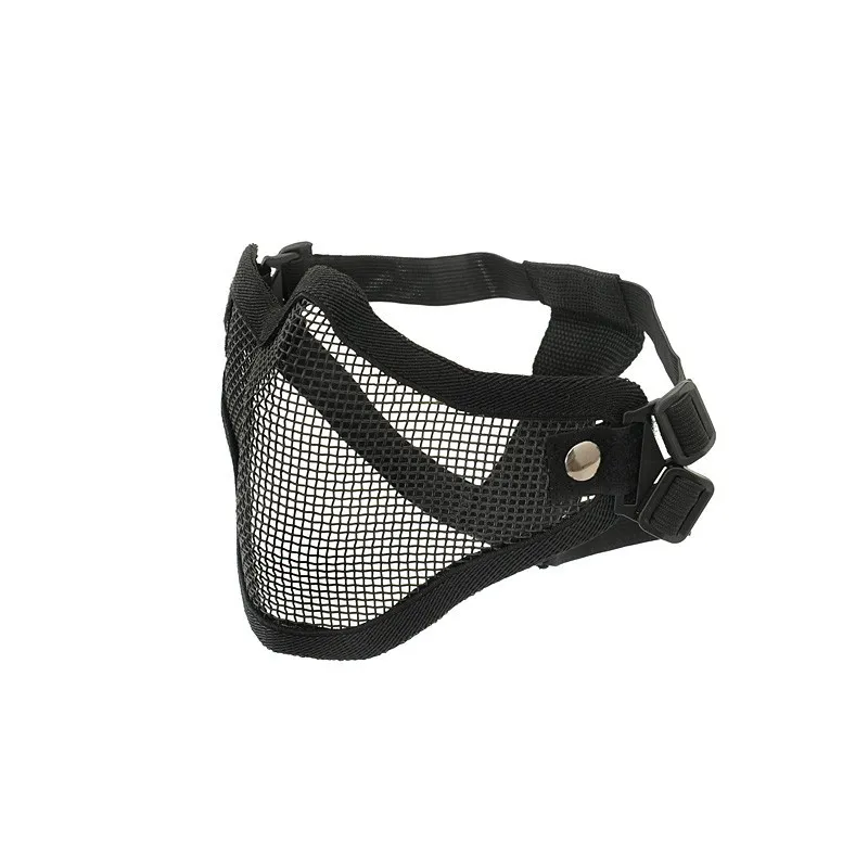 Tactical Strike Mesh Half Face Mask · Negro