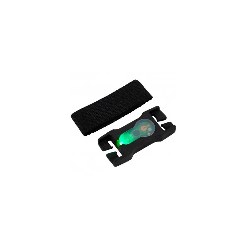 Litebuck 1INCH Webbing SPLIT BAR Strobe (, LED) · Black green