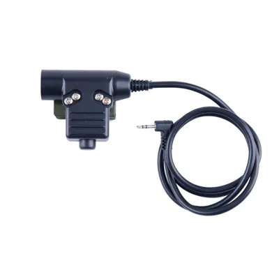 Peltor Headset Cable & PTT Z113 (U94) PTT Military Standard Version