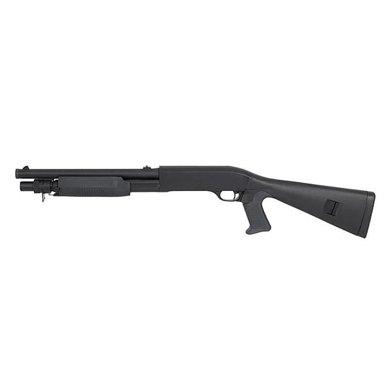 Tri-Shot M56A Pump Shotgun · Negro