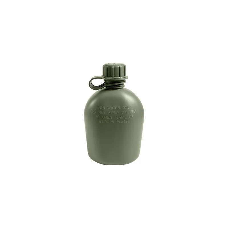 Plastic Water Canteen · Verde / OD